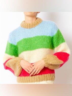 GANNI Julliard Mohair Sweater
